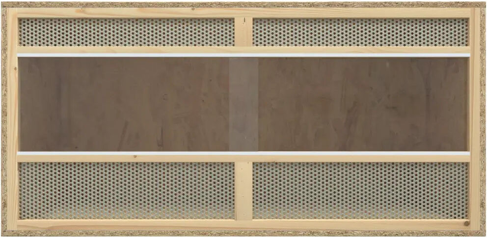 Bay Isle Home Terrarium Engineered Wood 47cm H x 100cm W x 47cm D