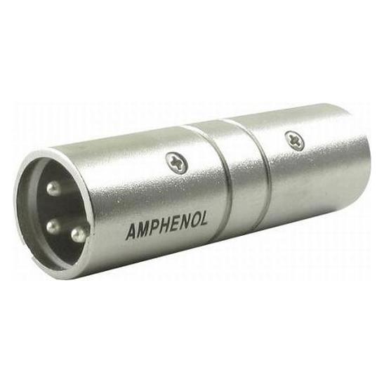 Amphenol XLR Adapter 3 pole male to male (AC3M3MW)