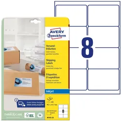 Avery, Etiketten, Adressetiketten