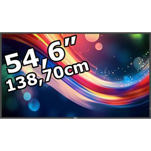 Philips Digital-Signage 55BDL4050Q/00, 54,6 Zoll, 4K UHD 3840 x 2160, 500 cd/m², 24/7 Betriebszeit