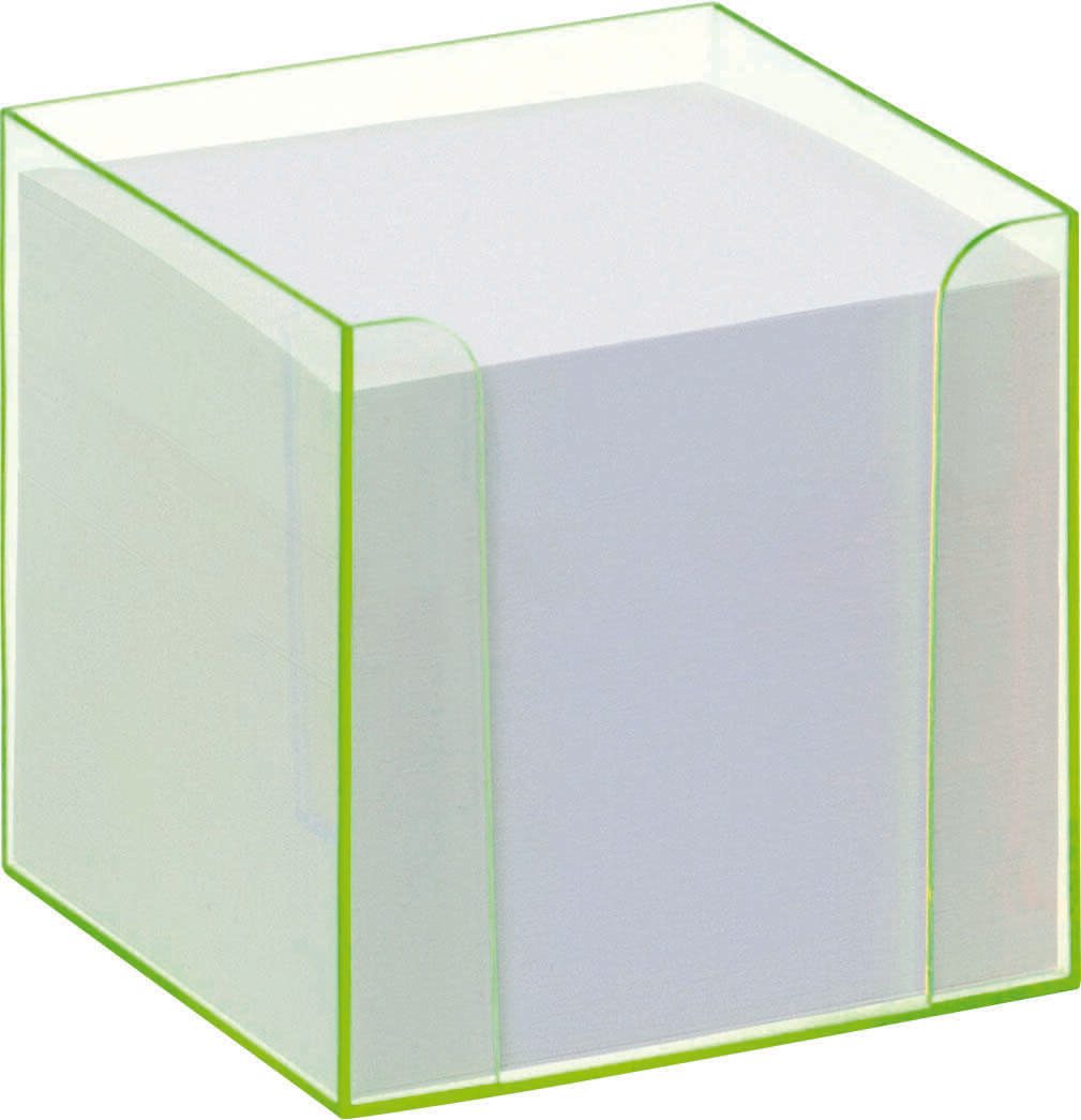 folia Zettelbox transparent grün 9907/4