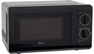 Avanti Microwave Oven with Mechanical Dials, 0.7 cu. ft., in Black