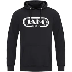JAKO Retro Hoodie 800 - schwarz 4XL