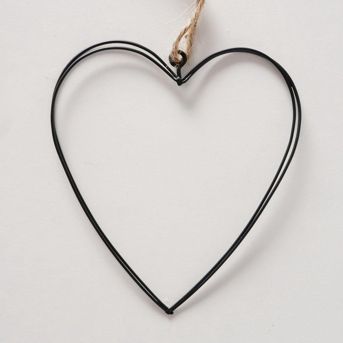 Boltze Deco hanger hart set van 6, 11 x 10 x 2,5 cm