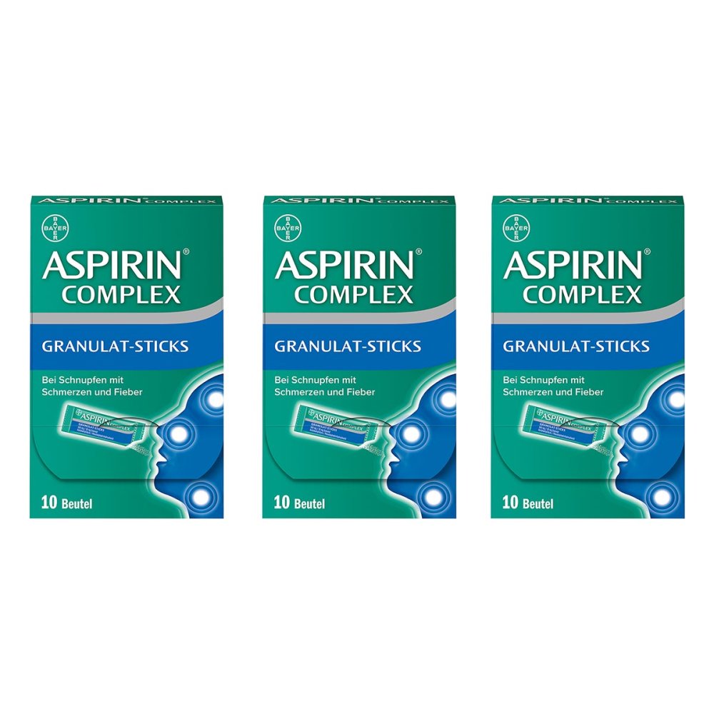 Bayer Vital GmbH Aspirin Complex Granulat-Sticks 500mg/30 mg 08102357