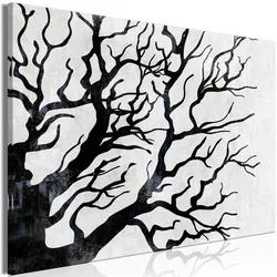 KUNSTDRUCK Schwarz-Weiß 60/40 cm