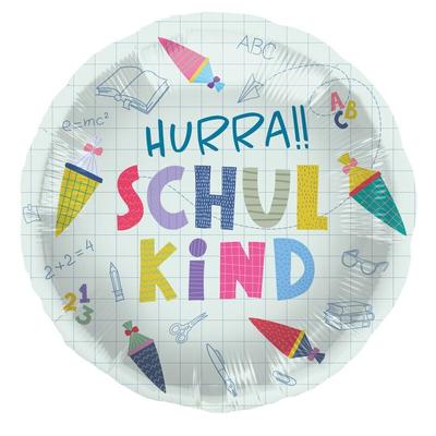 Folienballon rund Einschulung Schulanfang