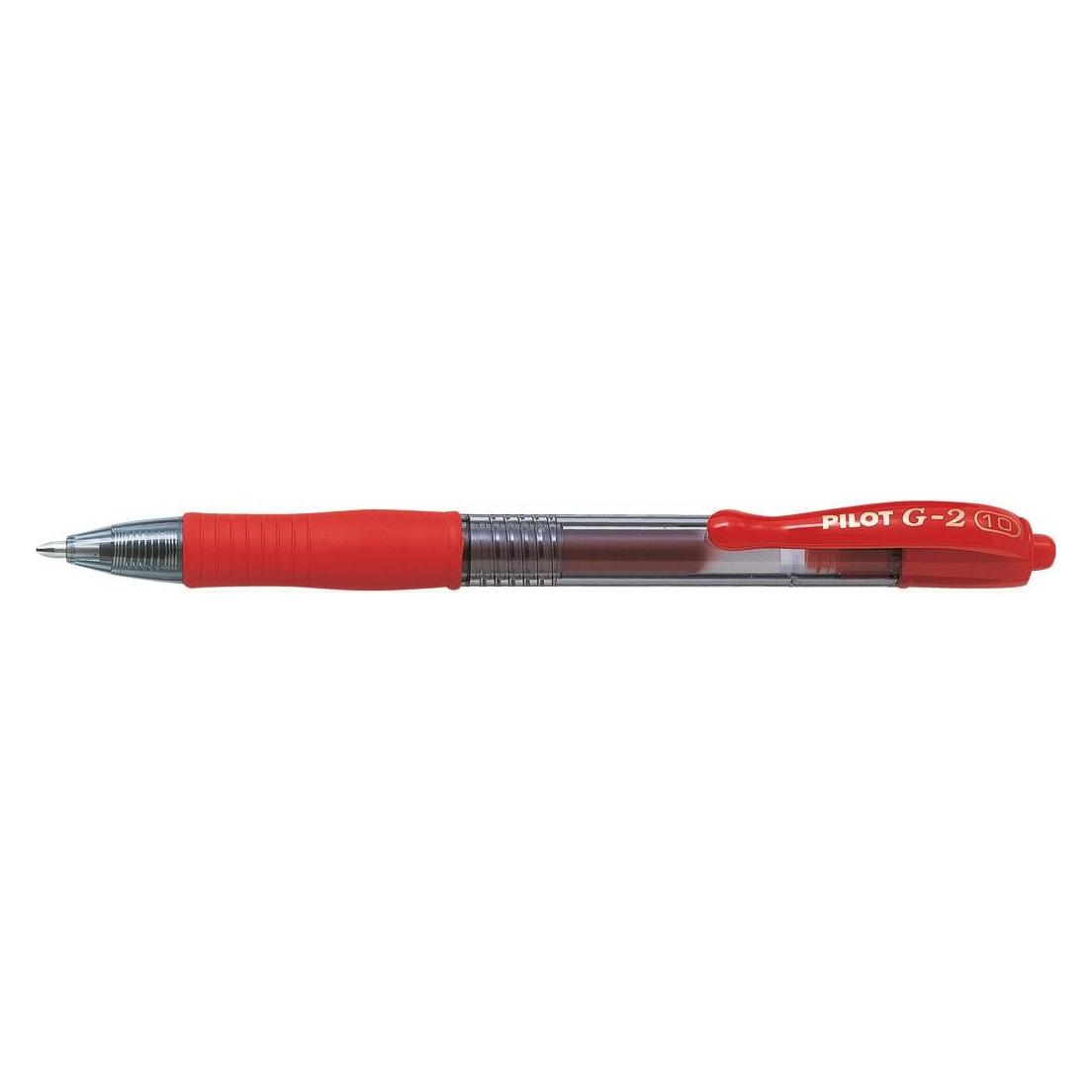 Pilot Geltintenroller G2-10 Klassik Strichstärke: 0,6 mm Schreibfarbe: rot (1x) (2627002)