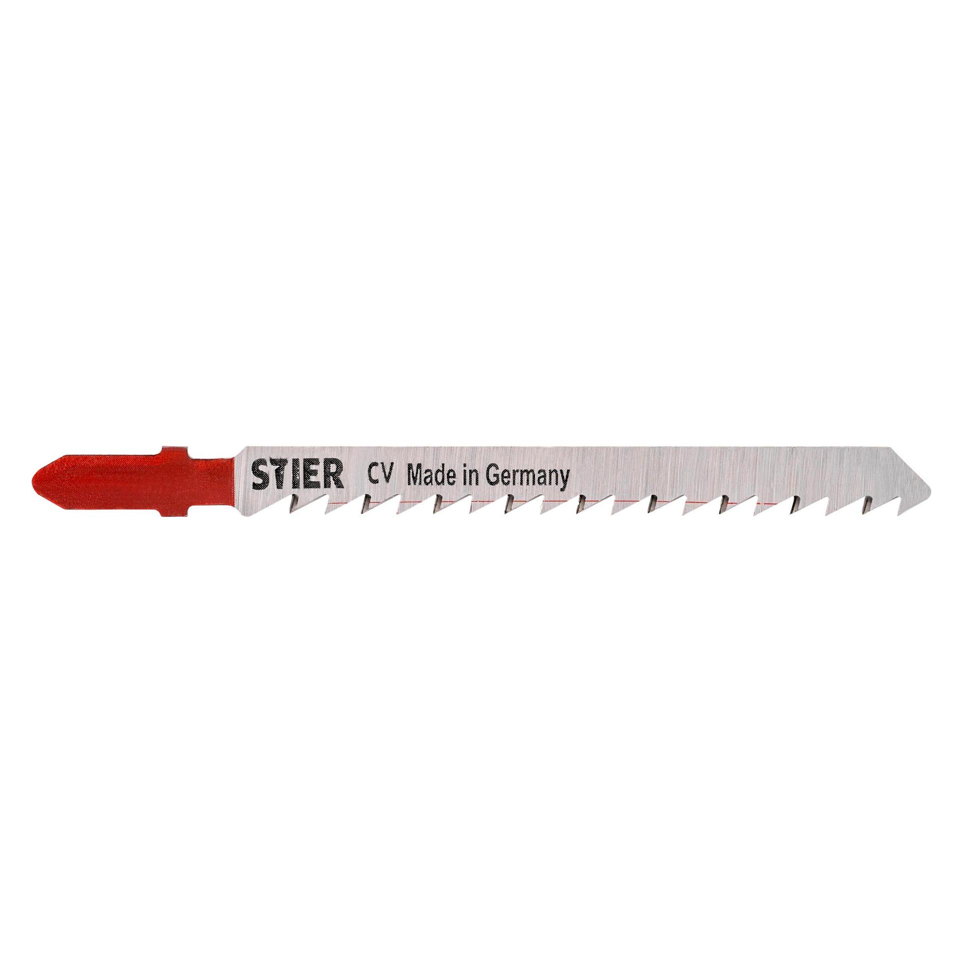 Stier Stichsägeblatt ST 100/4/1,45 gerader sauberer schneller Schnitt in Holz und Platten (75655678x20)