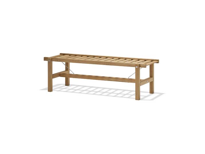 Fri Form Banc 45 Teck, 135 cm