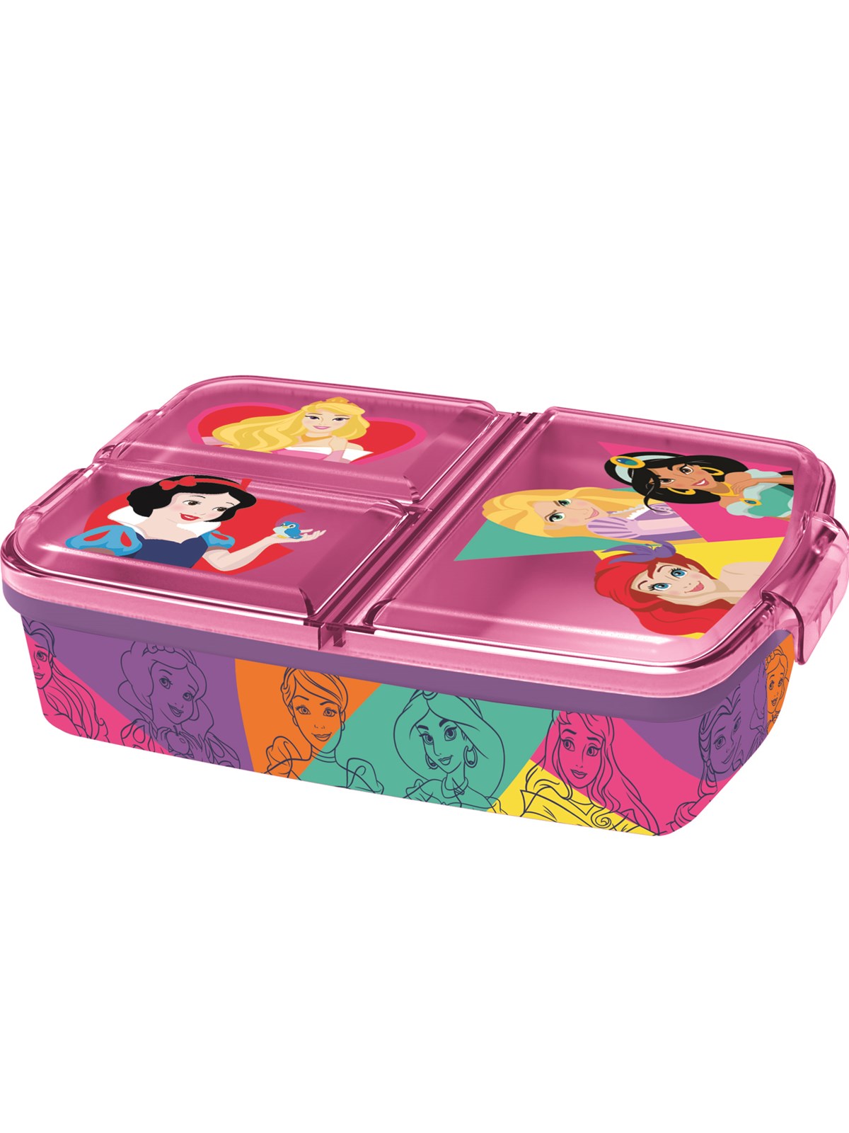 Euromic DISNEY PRINCESS multi comp. sandwich box