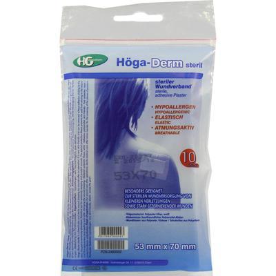 Höga-Pharm GmbH HÖGA-DERM steriles Pflaster 53x70 mm 10 St 02483592