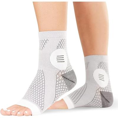 1 Paar Neuropathie-Socken für Damen und Herren – Zehenlose Kompressionsstrümpfe, Fußneuropathie-Socken, periphere Neuropathie-Socken, diabetische Neuropathie-Socken, Arthritis-Socken