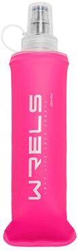 Perfect Picks Market Collapsible Silicone Water Bottle For Outdoor Adventures Portable & Space Saving For Hiking, Runn pink 250ml
