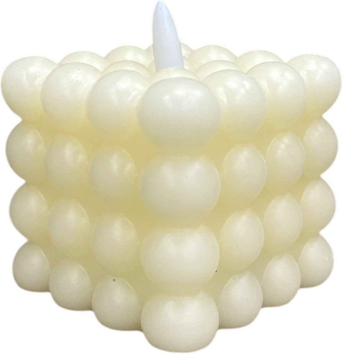 Countryfield Led Kaars Bubble Creme