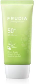 Frudia Sun Green Grape Sebum Control gel solar hidratante para pele oleosa e mista SPF 50+ 50 g. Sun Green Grape Sebum Control