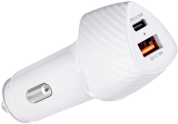 CARREGADOR FORCELL CARRO USB-C USB QC