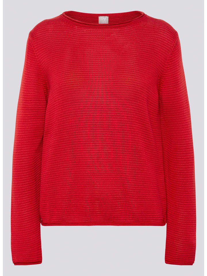 Rabe Pullover in Rot - 46