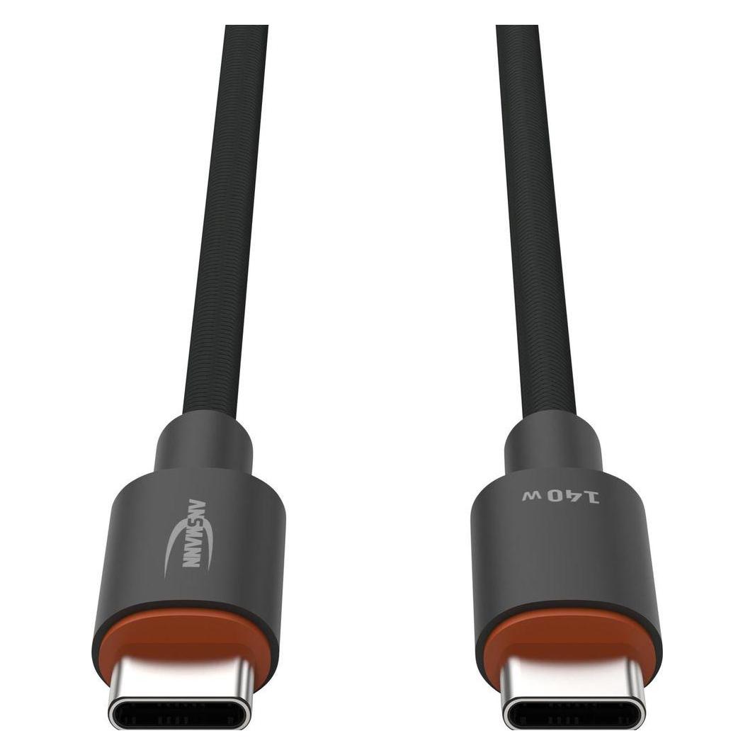 Ansmann USB C - USB C (0.60 m, USB 3.2 Gen 1, 140 W) (1700-0177)