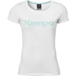 KEMPA Shirt GRAPHIC T-SHIRT WOMEN, Größe M in Weiß Weiß
