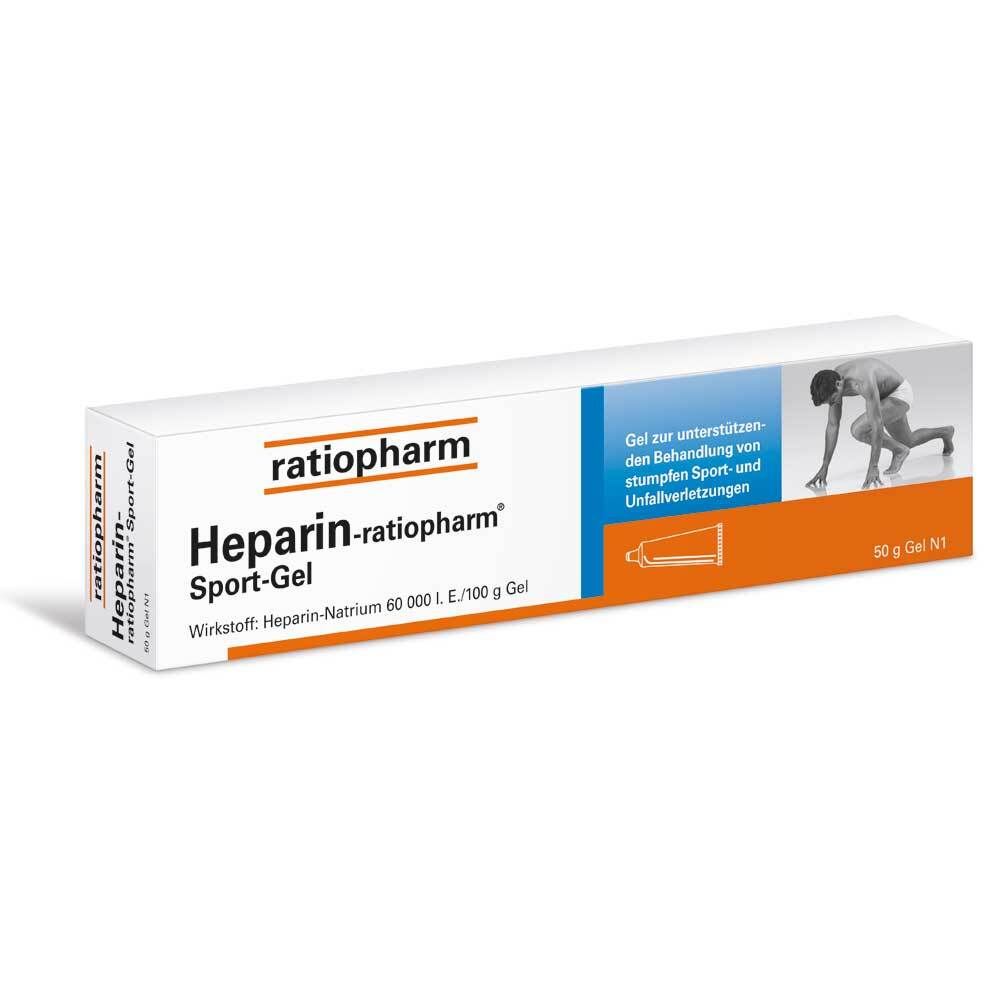 Heparin-Ratiopharm Sport Gel 50 g