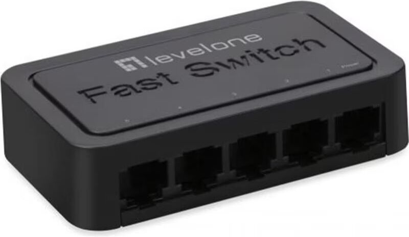LevelOne Level One Switch De Sobremesa 5 Puertos Fast Ethernet 10/100 Talla Única Unisex