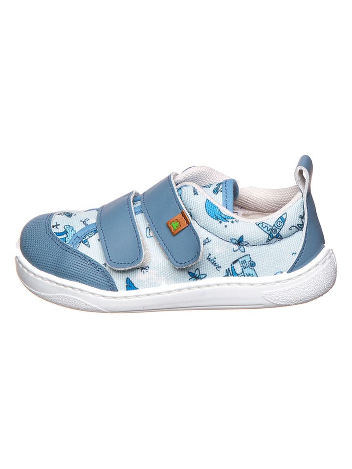 El Naturalista Barfuß-Sneakers in Hellblau - 27