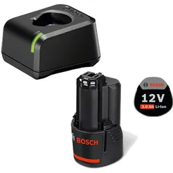 Bosch Professional Zubehör, Werkzeugakku + Ladegerät, Akku-Starter-Set GBA 12 Volt / 1x 3,0 Ah + Schnellladegerät GAL 12V (12 V)
