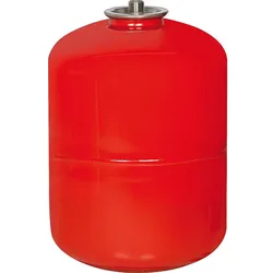 Membranausdehnungsgefäß Solar 25 Liter - max. 8 bar - 3/4'' AG rot