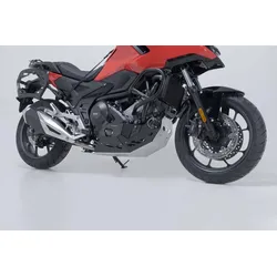 SW-Motech Motorschutz - Schwarz/Silbern. Honda NC700 / NC750 mit DCT.
