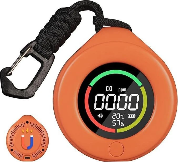 MOES Mini CO-Detektor, orange