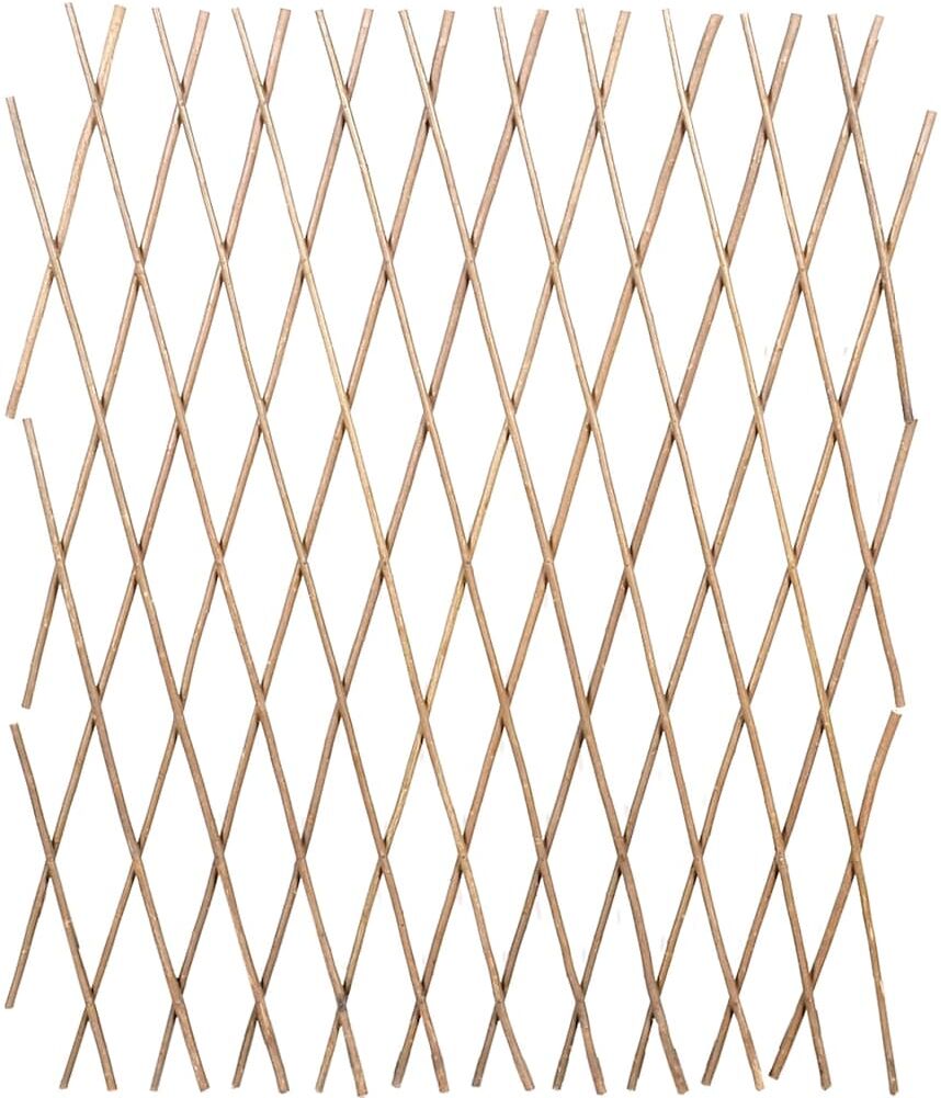 vidaXL Clôture en treillis de saule 5 pcs 180x90 cm