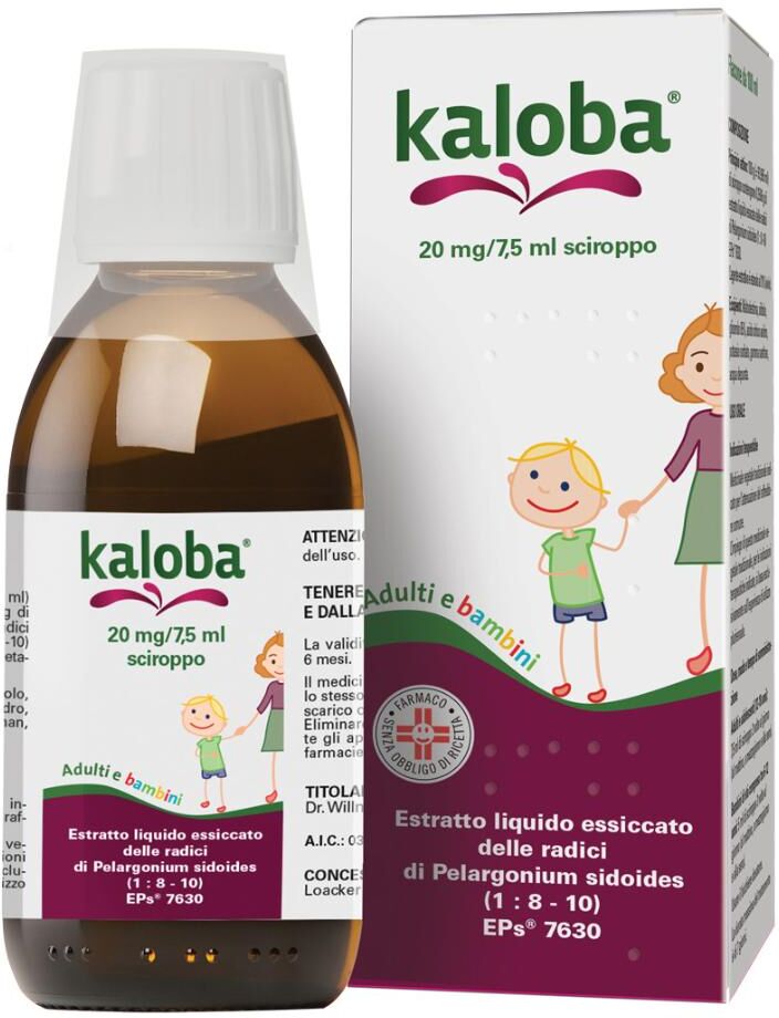 DR.WILLMAR SCHWABE GmbH&CO.KG Kaloba, Sciroppo 20 mg/7,5 ml, 100 ml