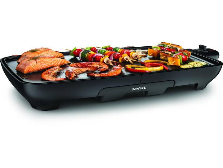 Tefal CB501812\, 2000 W\, Gril\, Électrique\, 1 zone/zones\, 1300 cm²\, Tabletop