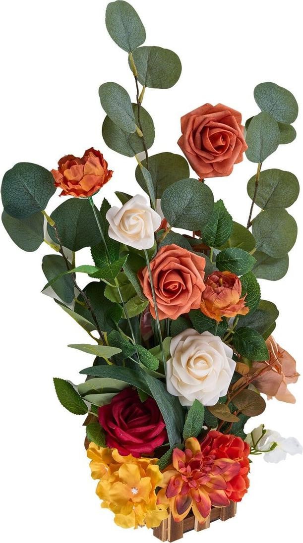 VEVOR Set van 4 losstaande bloemarrangementen voor bruiloften en tafeldecoratie