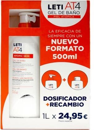 LetiAT4 Gel Baño 2x500ml