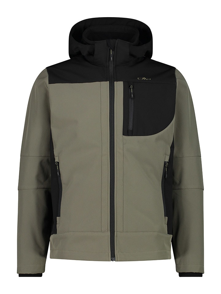 cmp Softshelljacke in Beige/ Schwarz - 46