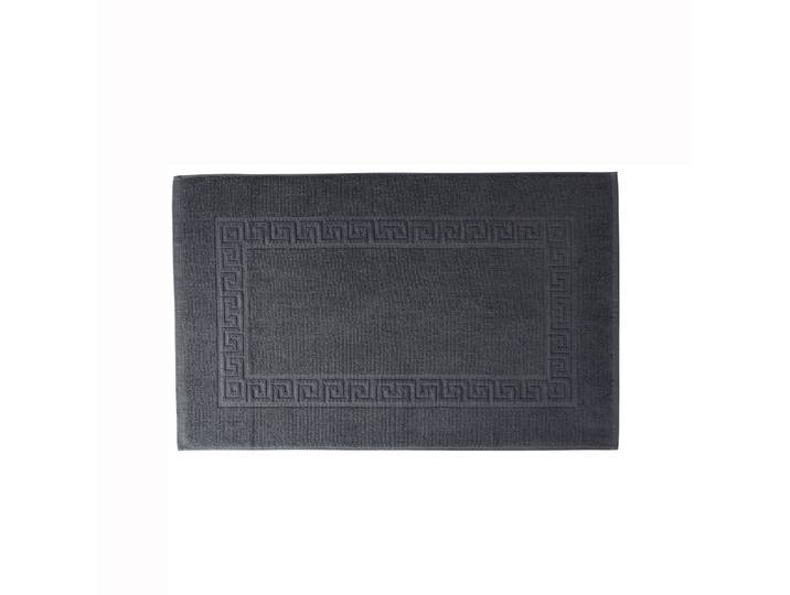 Tapis de bain éponge liteau motif frise grecque - Blancheporte