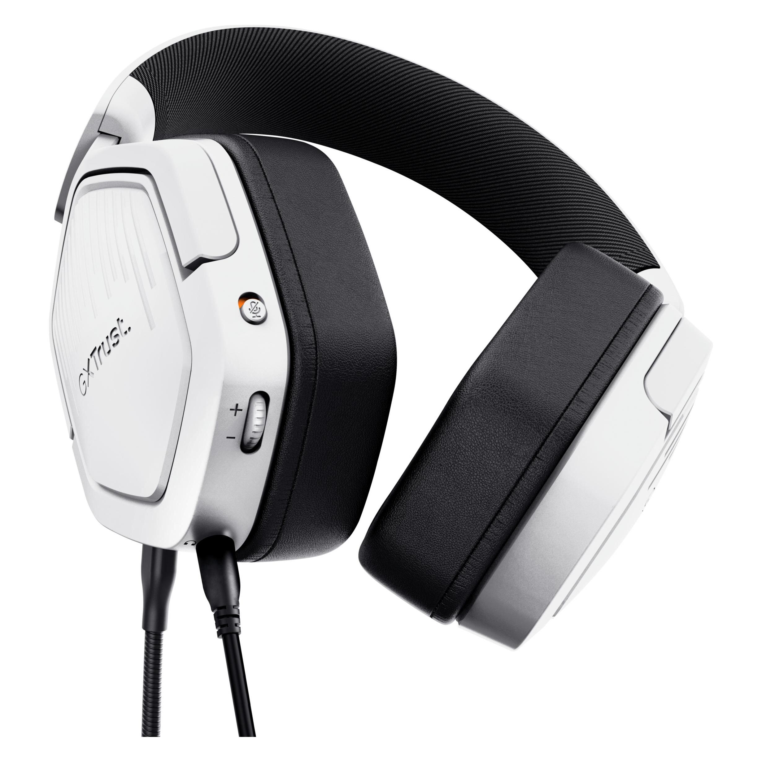 Trust Gxt492w Carus Headset White (Kabelgebunden) (25448)