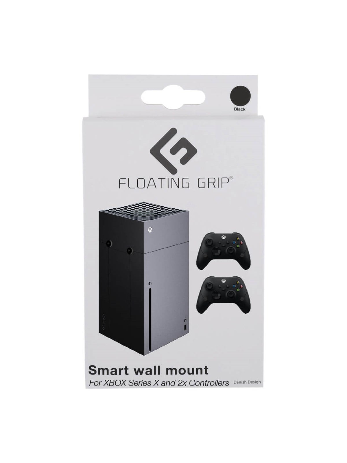Floating Grip Xbox Series X Wall Mount Standard Bundle - Black - Miscellaneous Zubehör für Spielkonsole - Microsoft Xbox Series X