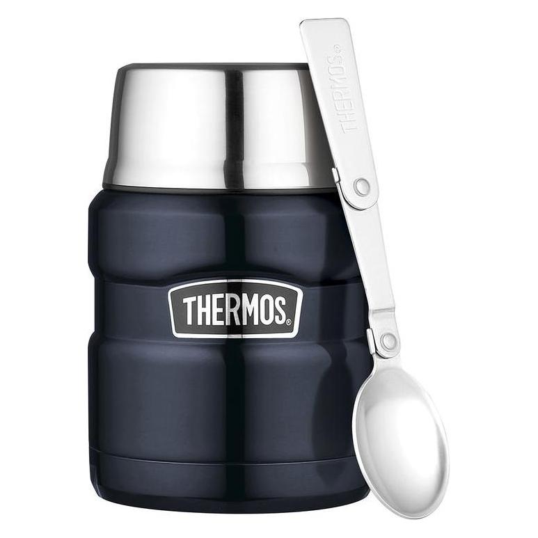 Thermos - Stainless King Food Flask 470 ml - Dark Blue (0.47 l) (249328)