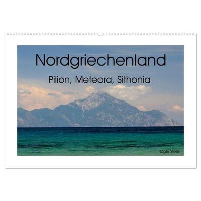 Nordgriechenland – Pilion, Meteora, Sithonia (Wandkalender 2027 DIN A2 quer), CALVENDO Monatskalender