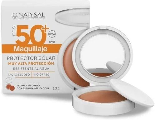 Natysal Sonnenschutzcreme Make-up SPF 50+ Puder 10 gr