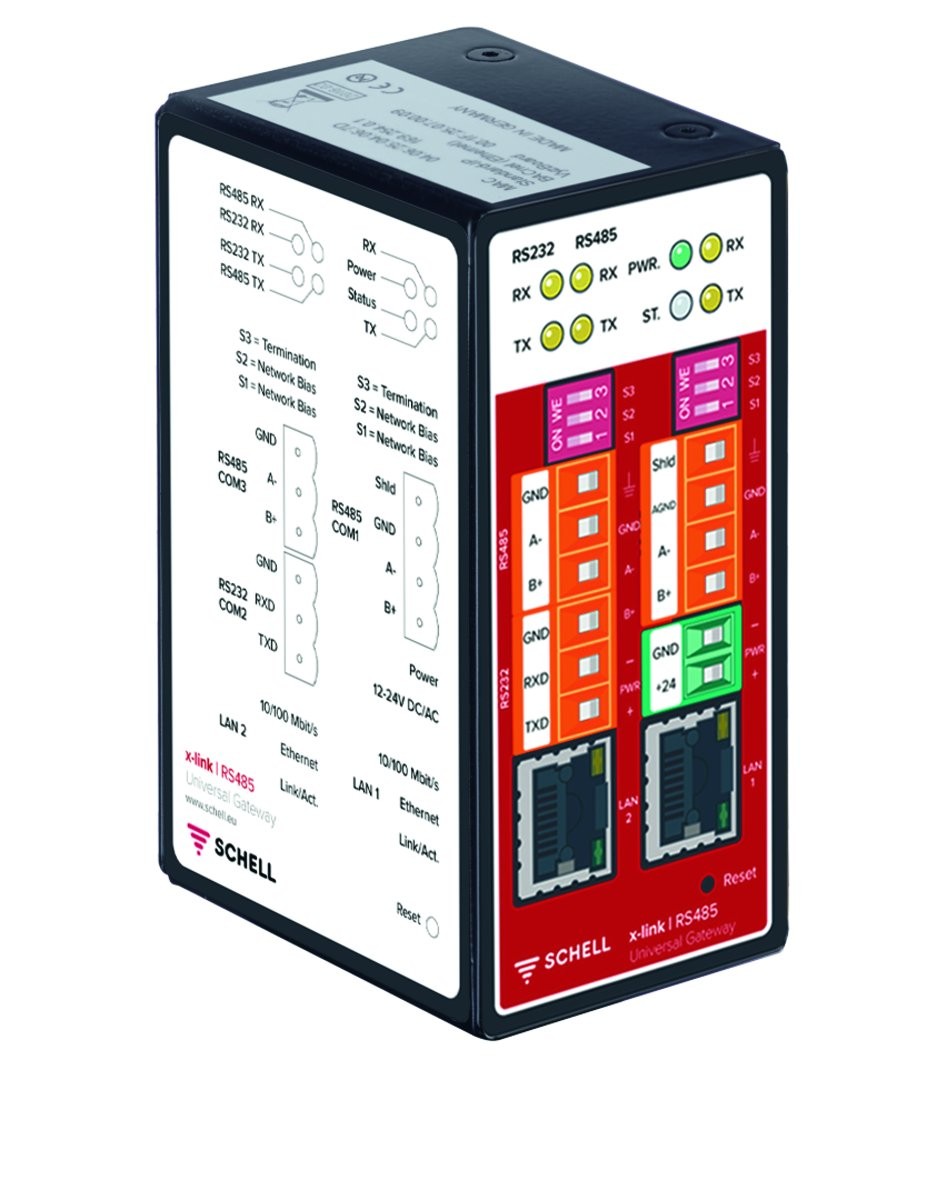 Schell Gateway SWS BACnet IP/MSTP XLink 200 Datenpunkte, 005240099 005240099