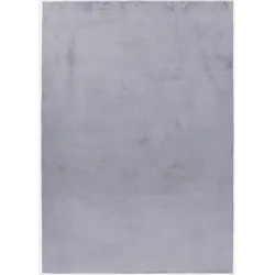 Hochflorteppich Pouffy Grau ca. 80x250cm