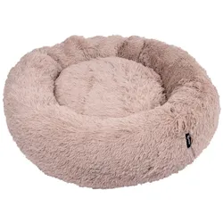 District 70 FUZZ Donut Hondenmand - Sand – Extra Large Ø 100 cm (Hund), Hundebett + Katzenbett