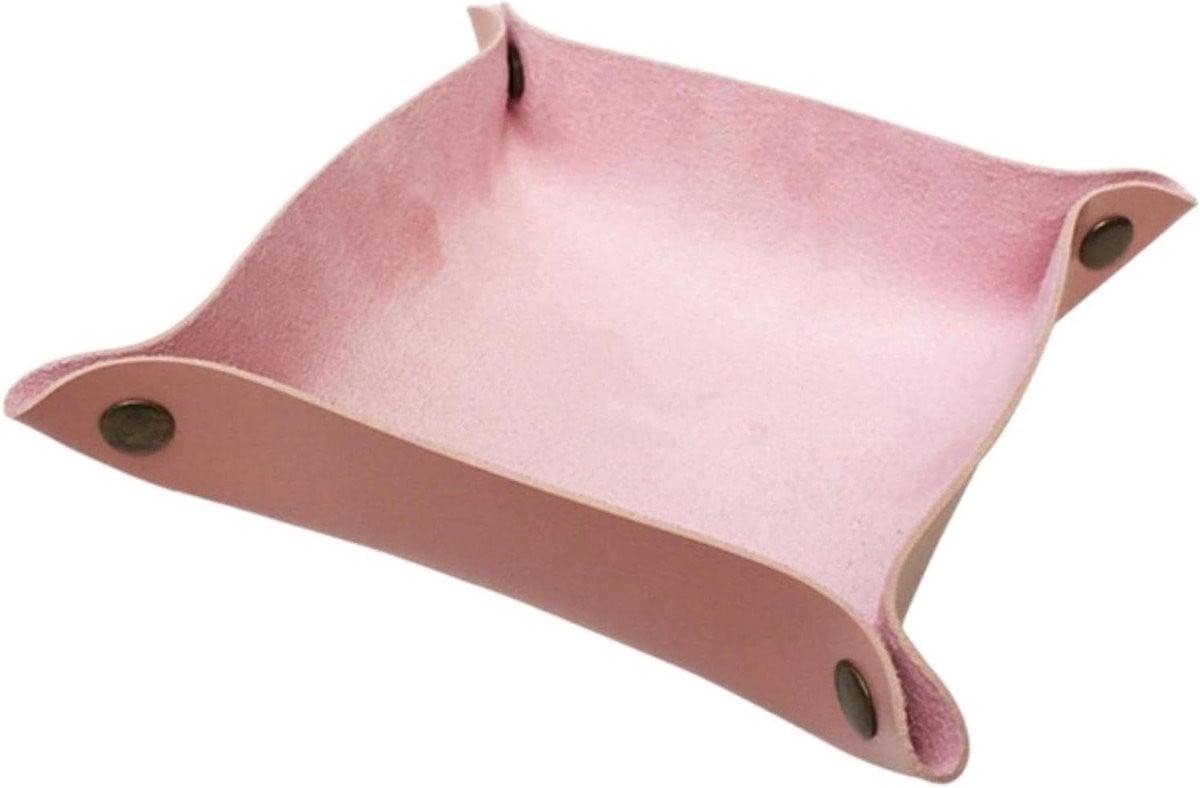 Decoratieve Opslag Trays voor Sieraden - Roze - 20 x 20 cm