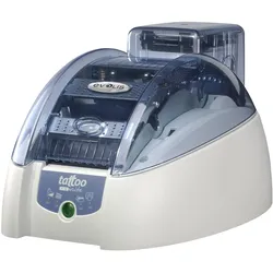 Evolis Tattoo2 RW, single sided (300 dpi), Etikettendrucker, Blau