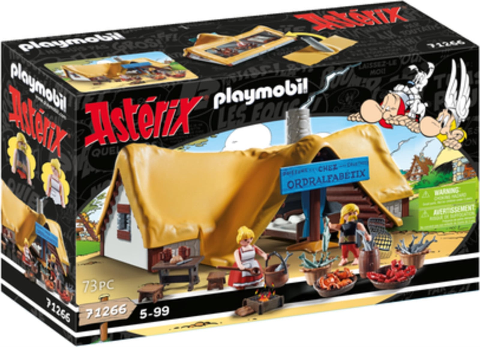 Playmobil 71266 Asterix Ordralfabetix Hut uit het Asterix Village