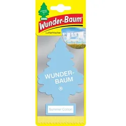 Lufterfrischer Wunderbaum Duft Baum Summer Cotton 1er Karte Ein Duft nach frisch gewaschener Wäsche